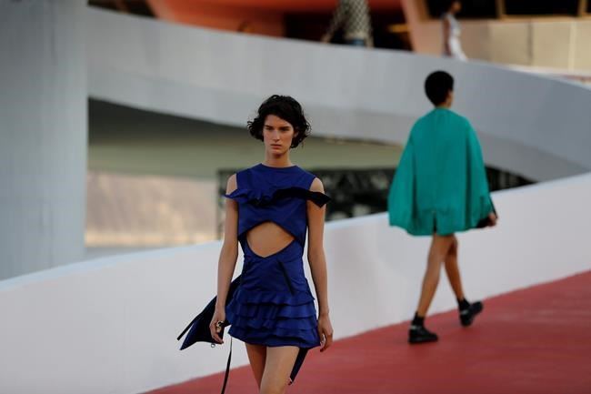 Louis Vuitton brings outdoor fashion show to crisis-hit Brazil