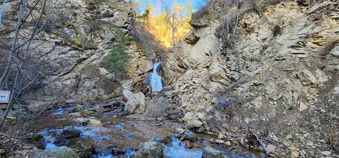 Hardy Falls is a popular spot in Peachland. 