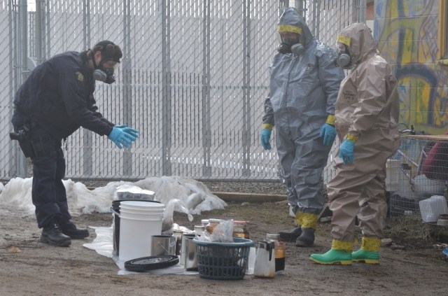 The HAZMAT unit departed Friday, Feb. 20, at which time residents were allowed to go inside and pack up remaining possessions. 