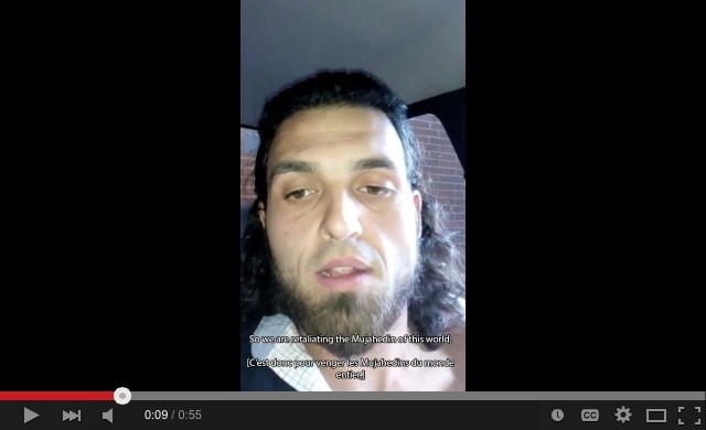 A cell phone video made by Michael Zehaf-Bibeau before the shooting was released March 6, 2015.
