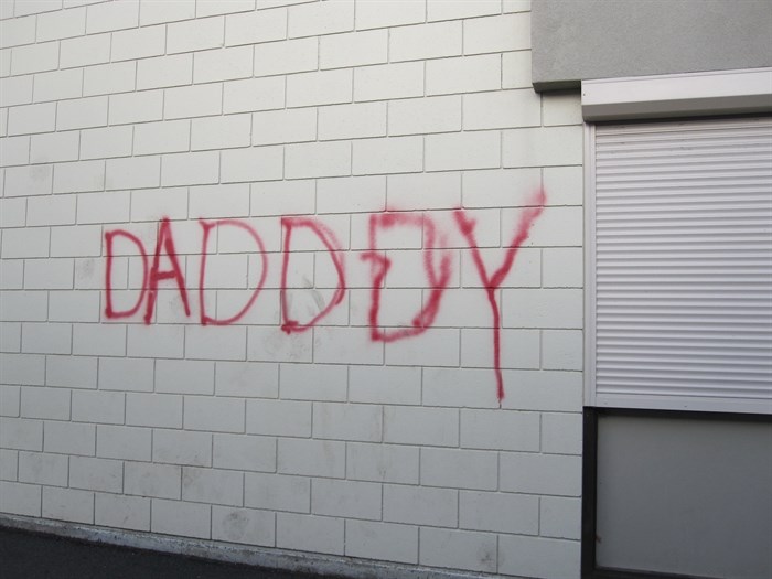 Profanity and vulgar images were reported spray painted on North Glenmore Elementary School, Feb. 14, 2015.