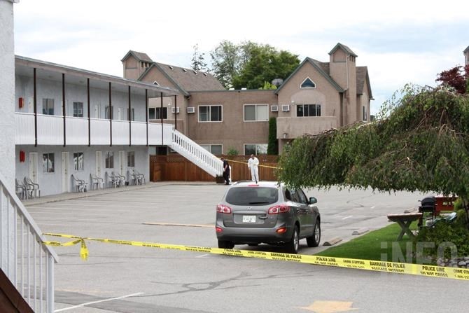 Police are investigating a homicide near the Golden Sands Resort on Lakeshore Drive in Penticton.