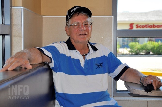 Dwayne Bauer has been meeting the same bunch of guys for nine years at the Glenmore McDonalds.
