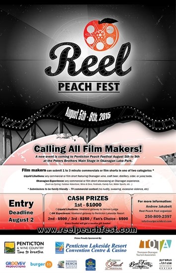 Deadline for submissions to ReelPeachFest is coming up fast.