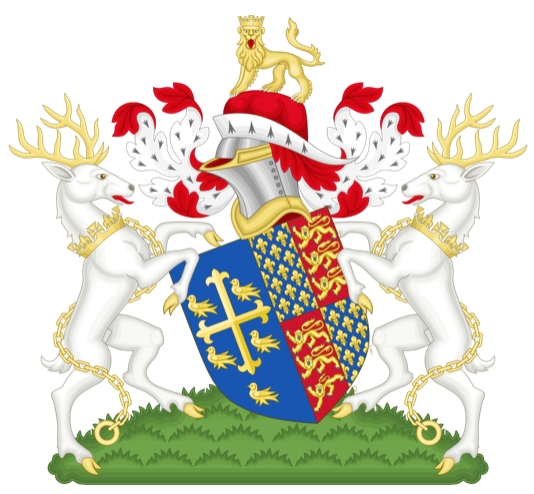 The Boy King's coat of arms
