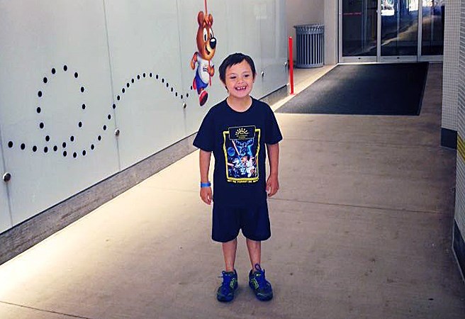 Eight-year-old West Kelowna resident Jonah Pevach has been released from Vancouver Children's Hospital after being run over across his chest June 22.