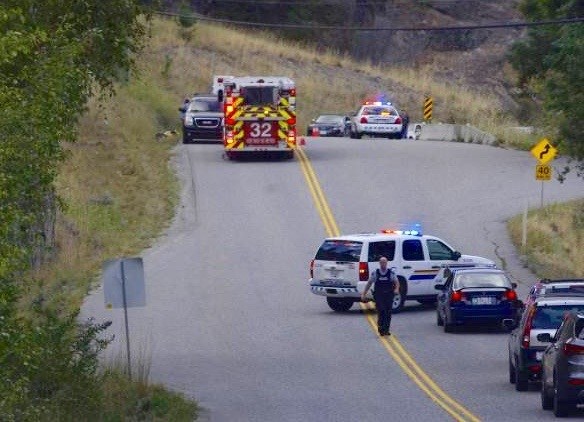 A 31-year-old West Kelowna man died after driving his motorcycle off Westside Road about 12 kilometres north of Highway 97, Saturday, Sept. 5, 2015.