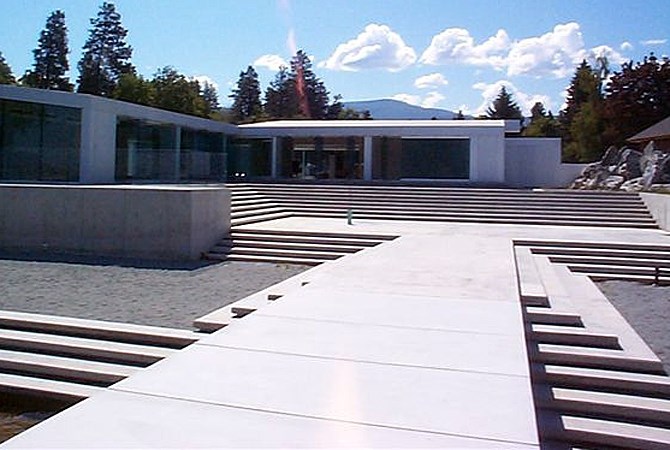 The rock house is on Kelowna's most expensive property.
