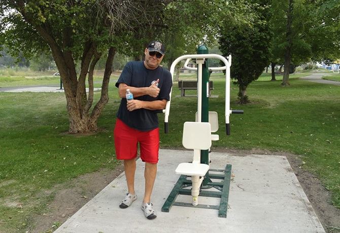 Outdoor fitness equipment trend spreading through South Okanagan, iNFOnews