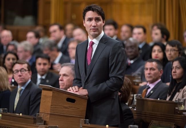 Prime Minister Justin Trudeau formally apologizes for a 1914 government decision that barred most of the passengers of the Komagata Maru from entering Canada, in the House of Commons on Parliament Hill in Ottawa on Wednesday, May 18, 2016. 
