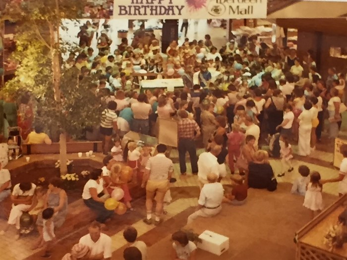 Aberdeen Mall birthday celebration 1984.