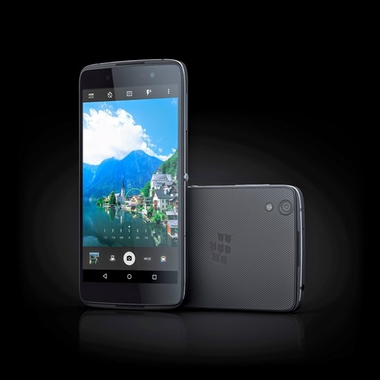 The new Blackberry DTEK50 is pictured in this contributed photo.