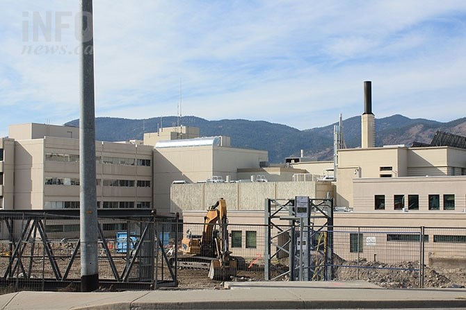 Preliminary construction work on the Penticton Regional Hospital patient care tower has begun. The project has a completion date in 2019.