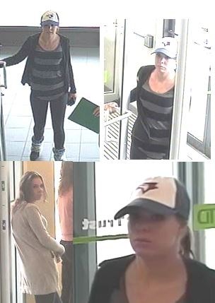 The woman pictured is a person of interest for the RCMP in the theft of a wallet on Sept. 6, 2016.