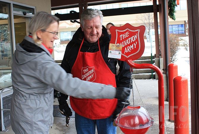 Salvation Army Christmas Kettle Campaign kicks off in the Okanagan -  Okanagan