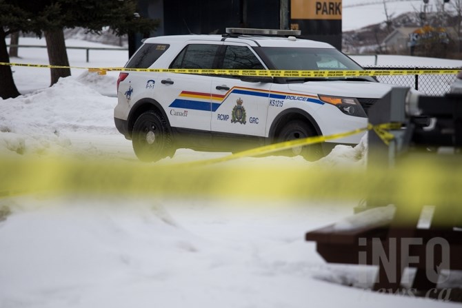 RCMP aren't saying much about the ongoing homicide investigation they were called to in the 9000 block of Dallas Drive last night, Feb. 11, 2017.