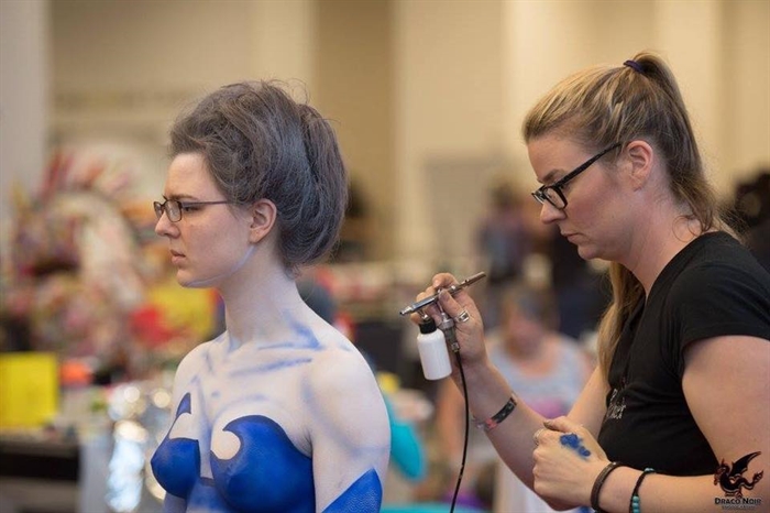 North Okanagan woman takes body painting skills to international