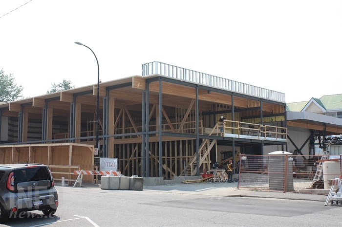 TIME Winery on Martin Street under construction on Aug. 11, 2017.