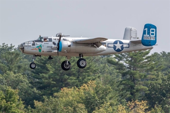 The B-25 Bomber.