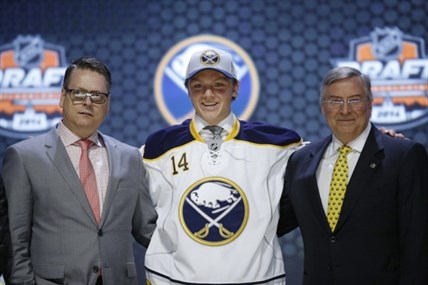 The Buffalo Sabres selected Kootenay Ice centre Sam Reinhart at No. 2 in the NHL entry draft on Friday, June 28, 2014.