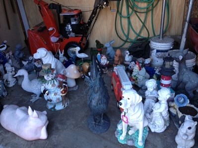 If you have had a lawn ornament recently stolen or recognize any of these statues, contact Brian Arnold at 250-819-1077.