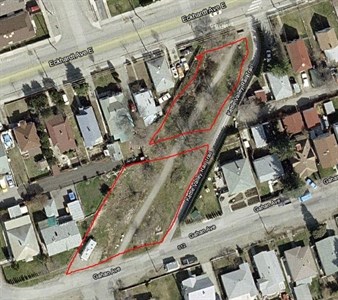 Residents told council no to development in the red outlined area between Eckhardt Avenue East and Gahan Avenue.