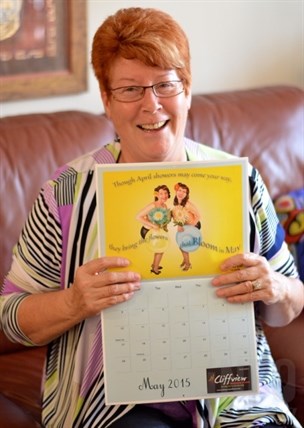 Deborah Mehes and the Tapestry Ladies Choir released a fun calendar to raise money for a new mammography machine at Vernon Jubilee Hospital. 