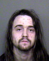 Waylon Faulhafer was wanted on two outstanding warrants for possession of stolen property