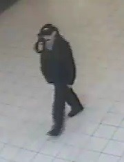 An image of the suspicious package suspect taken from security footage.
