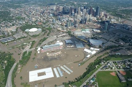 Calgary floods affect Flames, Stampede, PGA event