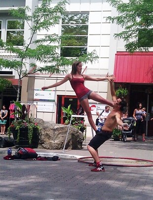 Street performers and musicians will compete in the Buskers Showdown Saturday.