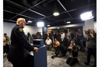 Police Chief Bill Blair confirmed that Toronto police have recovered the 