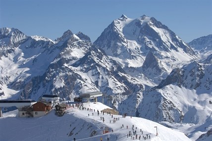 The ski resort in Meribel, France where Michael Schumacher hit his head in a skiing accident.