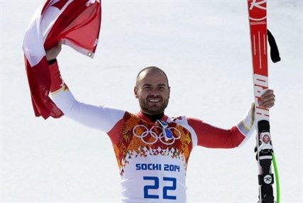 Canada's Jan Hudec won bronze in the men's super-G Sunday, Feb. 16, 2014 at the Sochi Winter Olympics. The medal ended Canada's 20-year podium drought in alpine skiing.