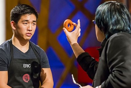 Kaila's main rival, Eric Chong, was almost eliminated because of overconfidence in the pressure challenge.
