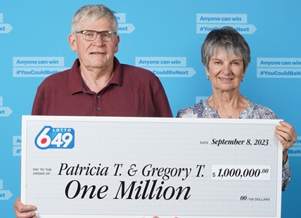 North Okanagan couple making plans after $1M lottery win