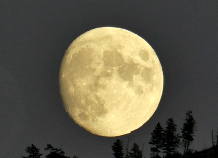 iN PHOTOS: Hunter's Moon big and bright above Kamloops, Okanagan