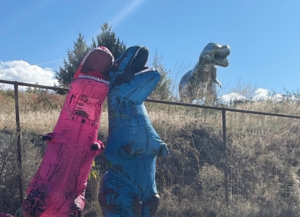 Penticton's Alice the T-Rex is a hit far and wide