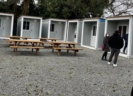 First tiny homes in Kelowna to be built near Rail Trail homeless camp