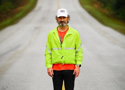 DRUMMING AND RUNNING: Ultra-marathoner in Okanagan raising money for kids