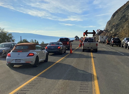 Blasting to close Highway 97 near Summerland