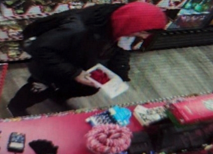 Kelowna RCMP searching for man who stole poppy donation box