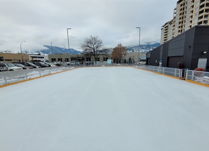 Hockey players ruining the fun at Penticton's outdoor skating rink