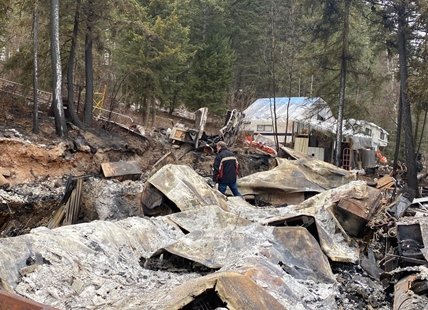 Stranger donates late father's tools to mechanic after devastating Kamloops-area house fire