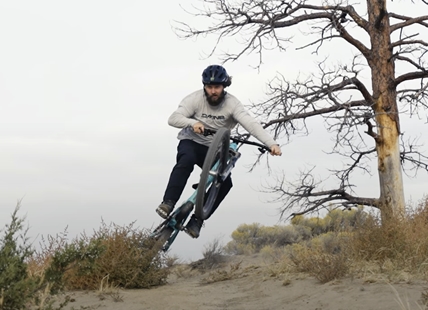 iN VIDEO: Kamloops pro mountain biker shows off on hometown trails