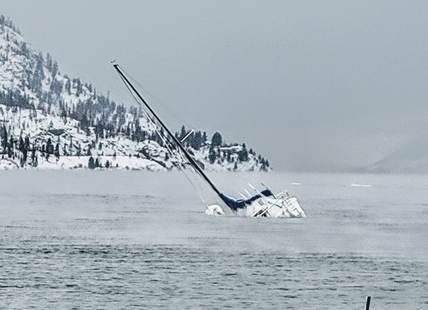 iN PHOTOS: Boats, trains and automobiles under ice, snow in Okanagan, Kamloops