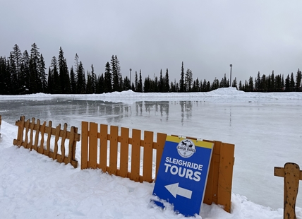 Big White Ski Resort deals with rain, melting snow and a lift malfunction