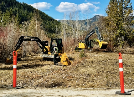 Construction of Shuswap North Okanagan Rail Trail underway ahead of public hearing