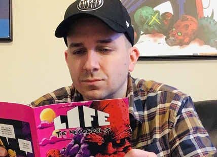 Kamloops author releases 2nd action-packed science fiction comic book