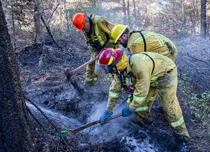 Kamloops community pioneers rural wildfire fighting model by cooperating with authorities